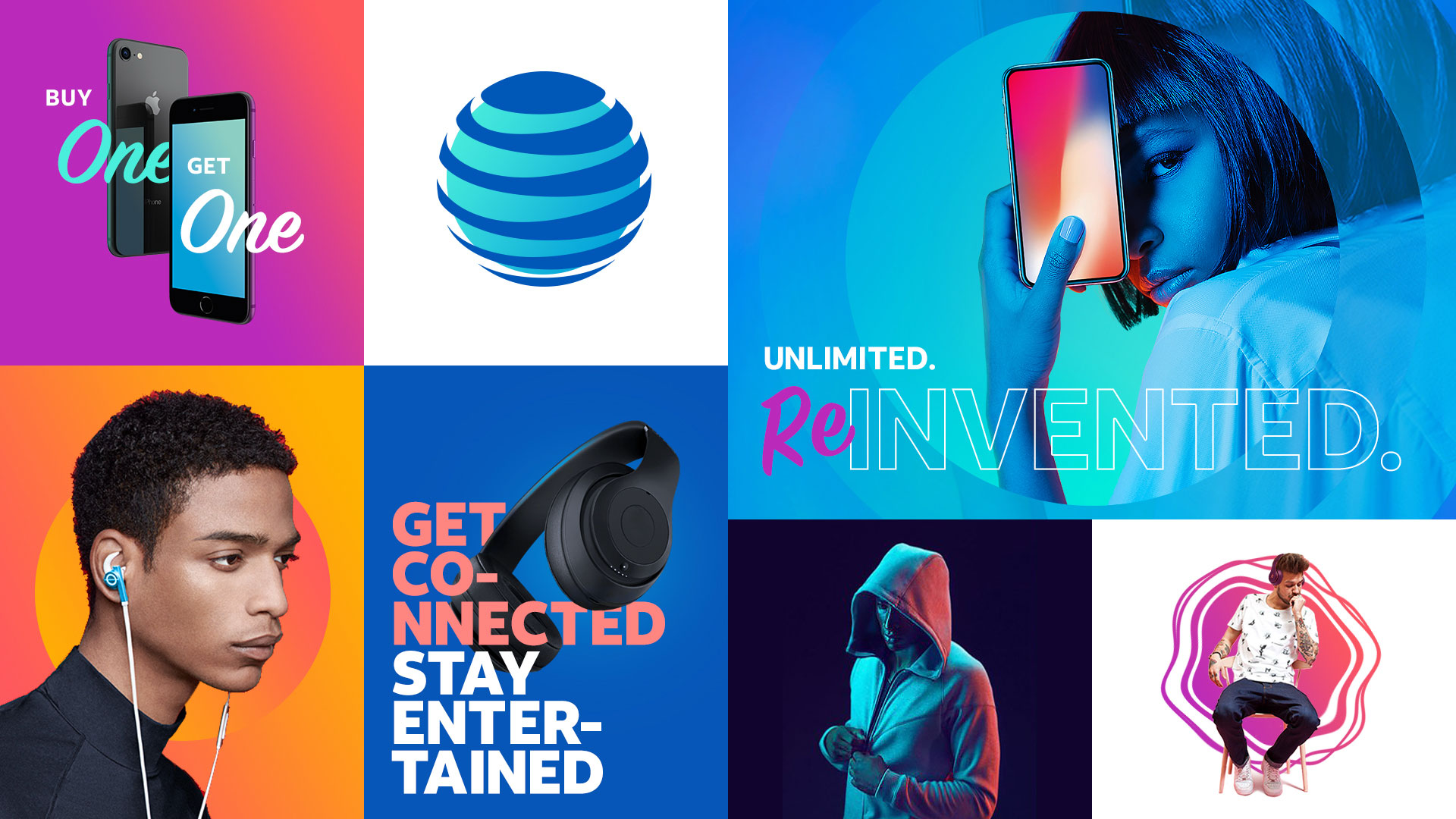 AT&T digital brand board