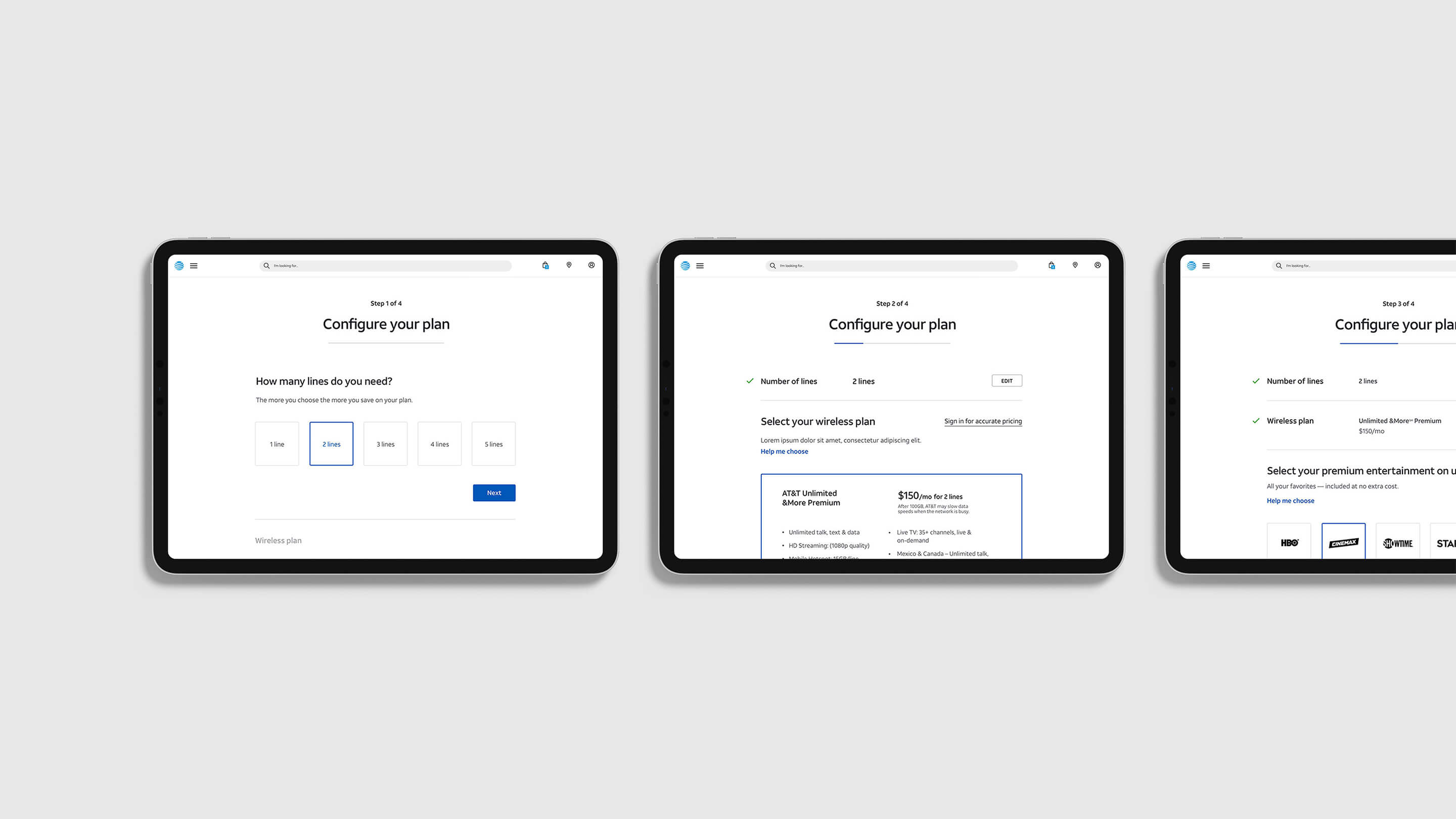 Product configuration