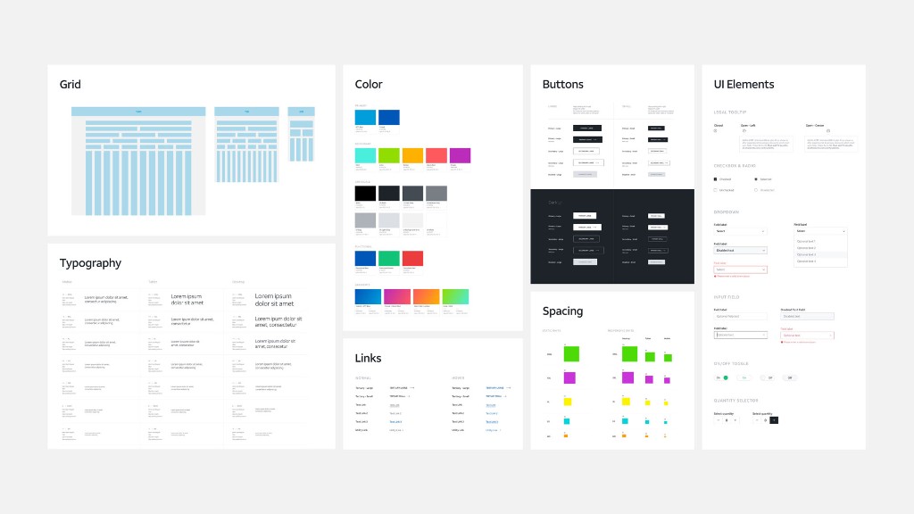 Design system styles overview