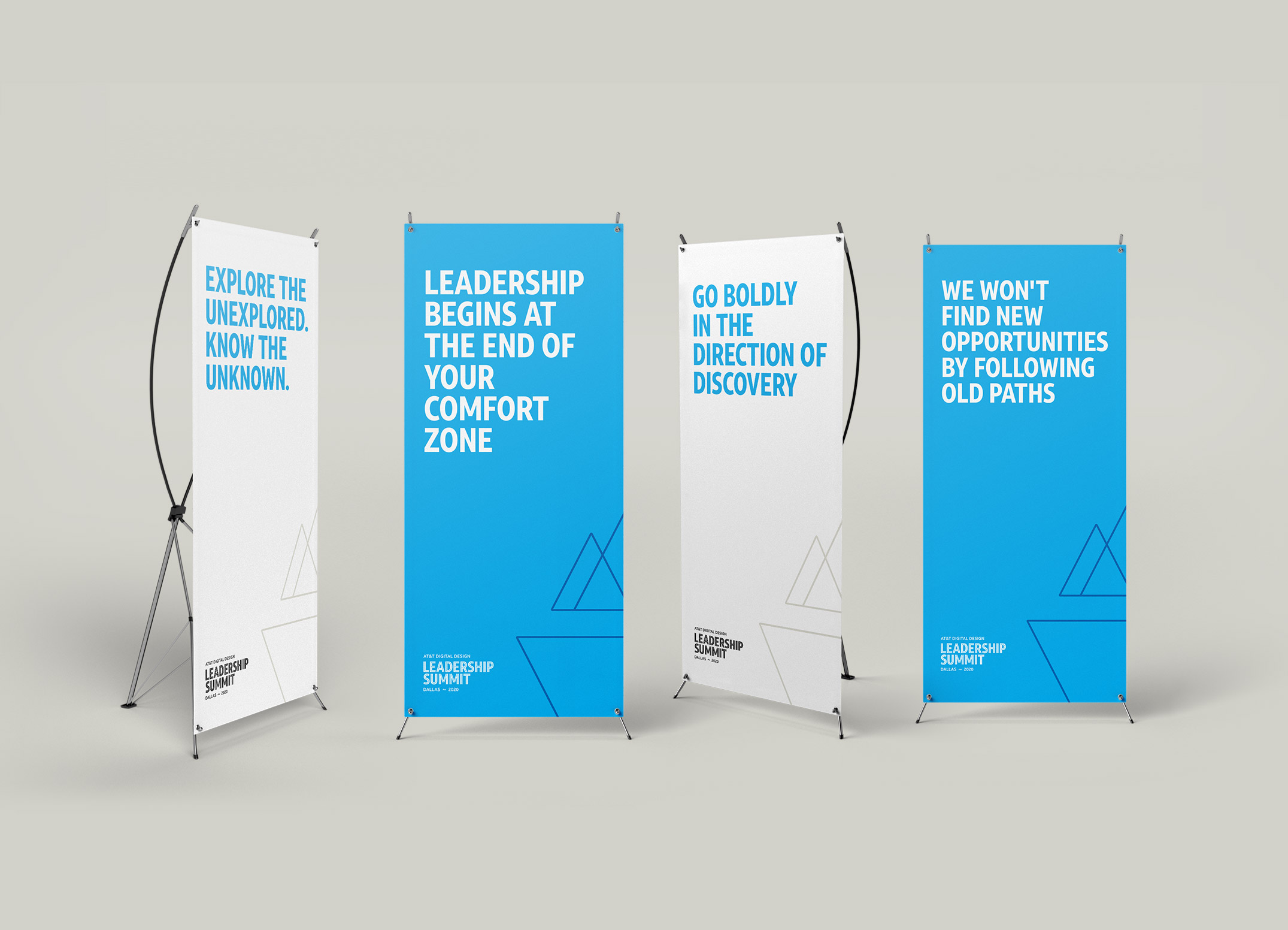 Leadership Summit banners
