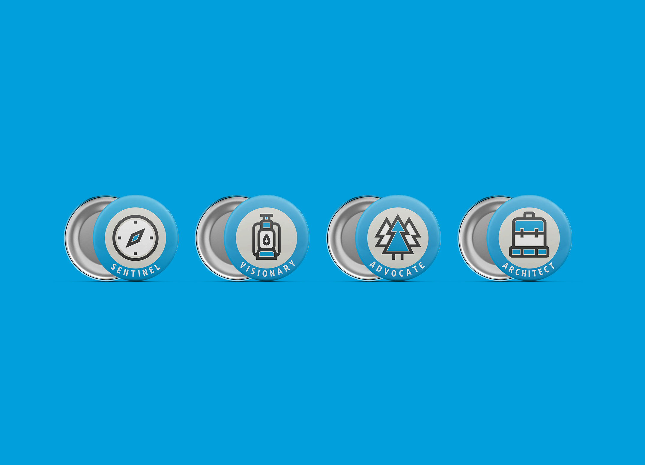 Summit buttons