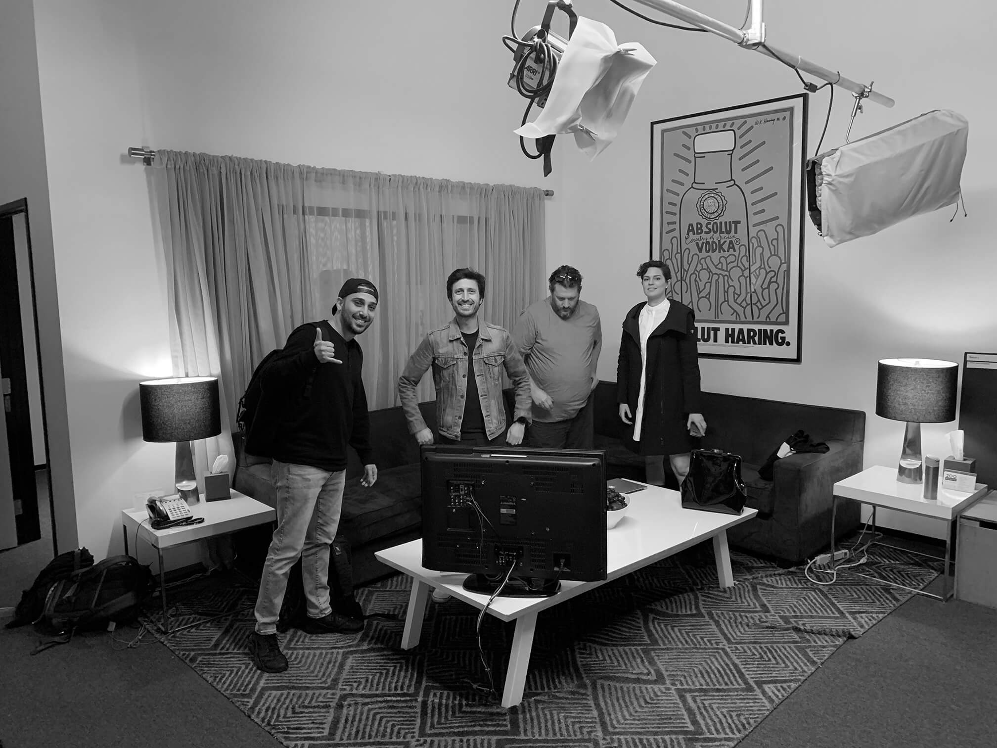 On-set still
