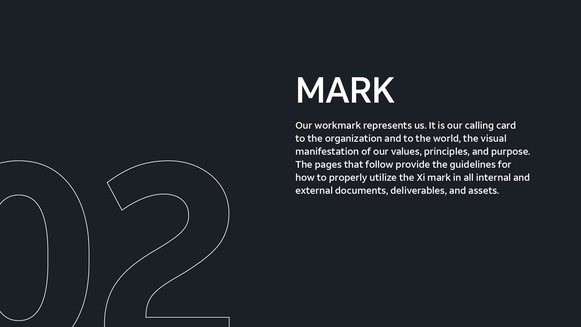 Xi brand book, page 10