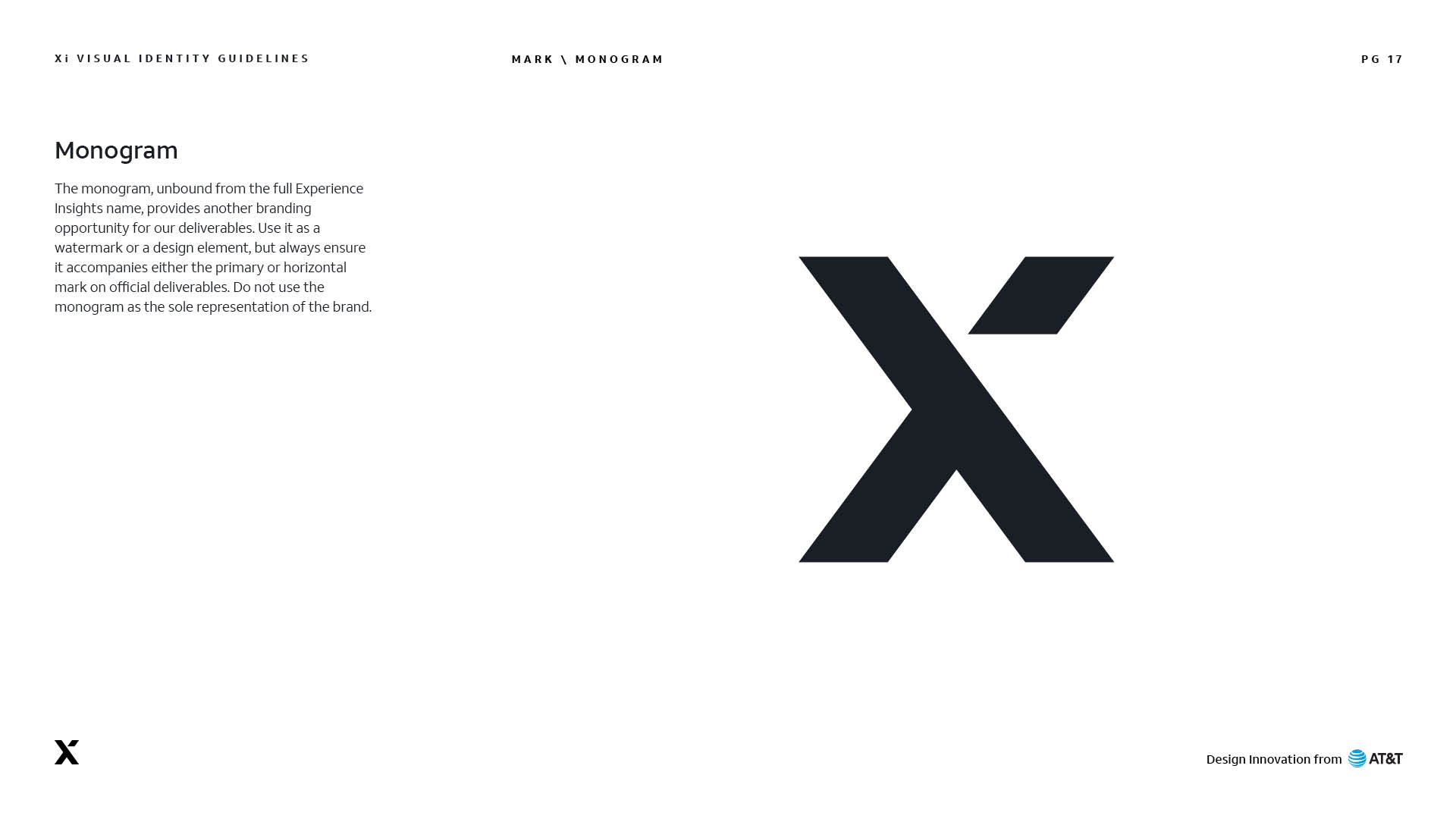 Xi brand book, page 17