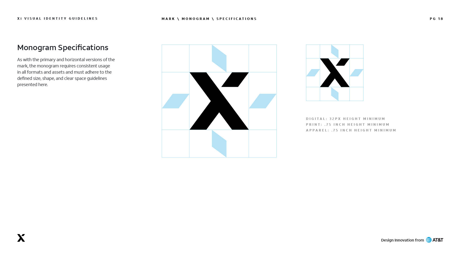 Xi brand book, page 18