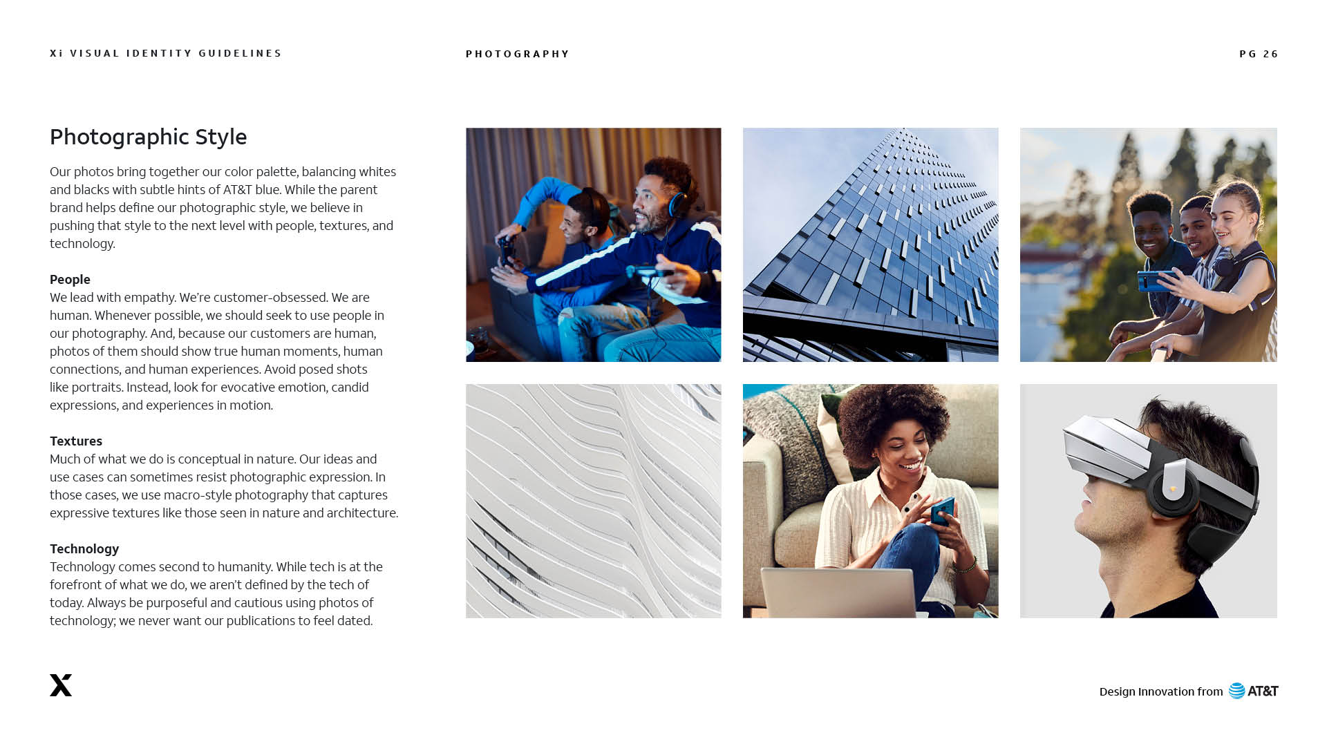 Xi brand book, page 26