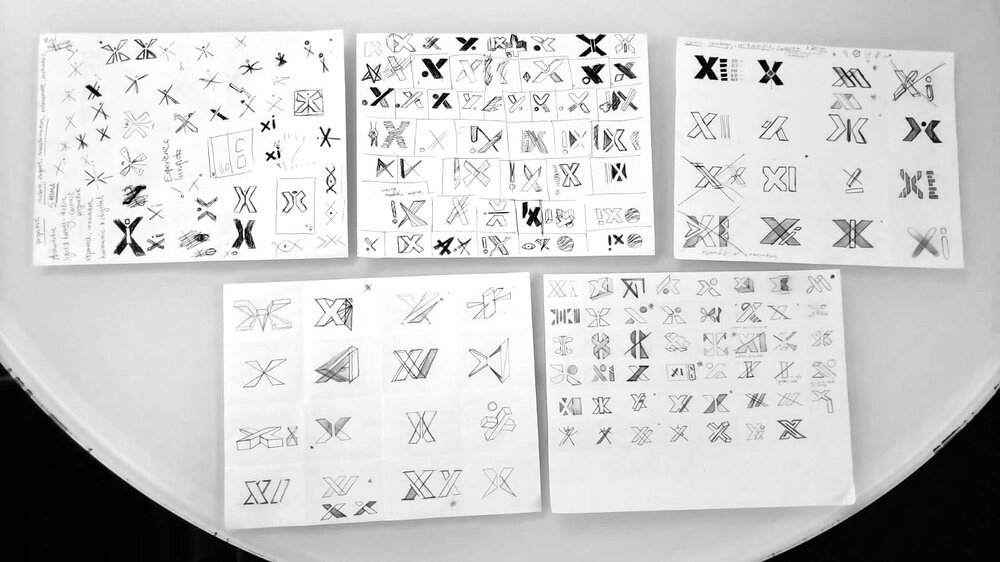Xi logo process