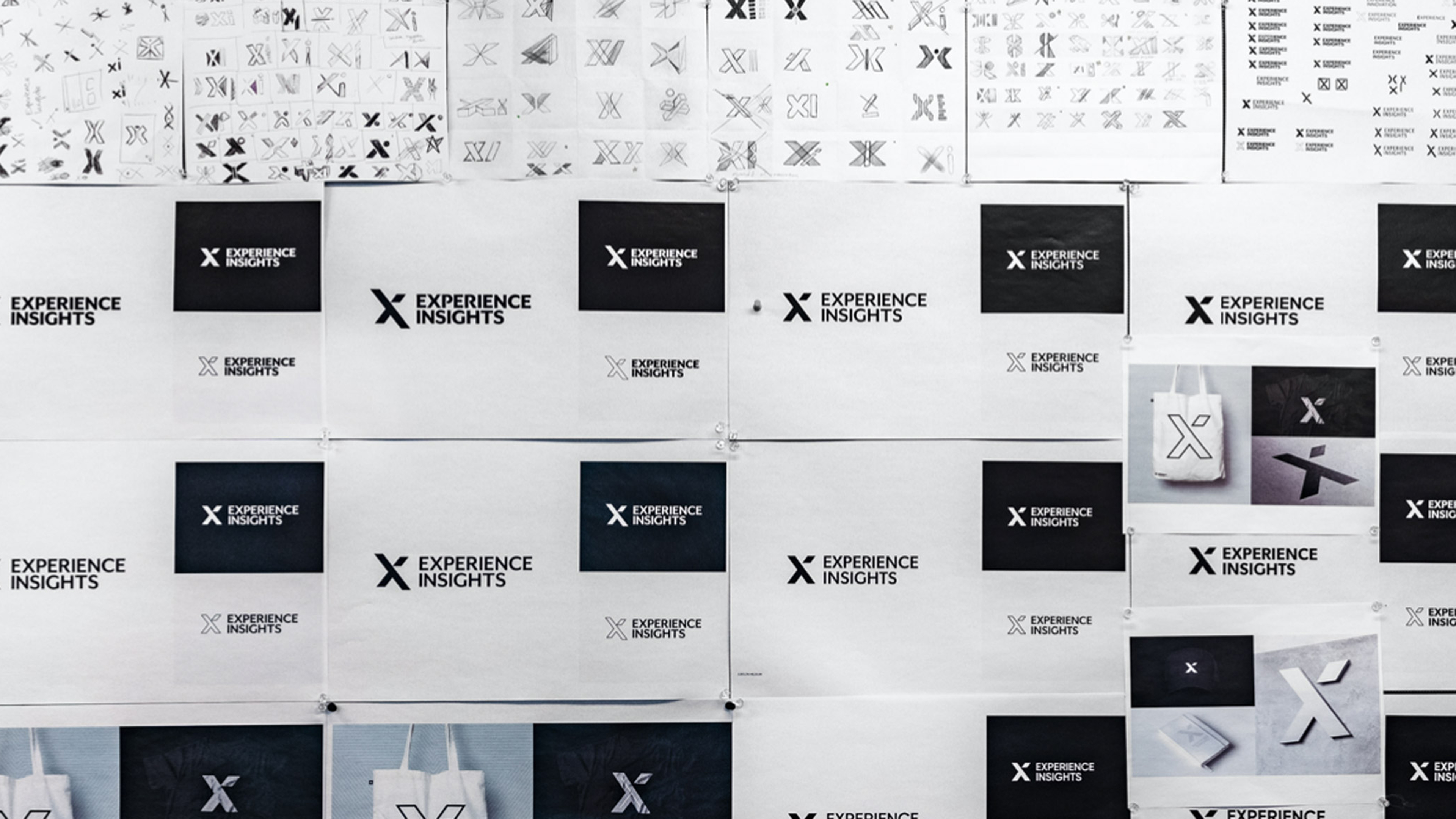 Xi logo sketches